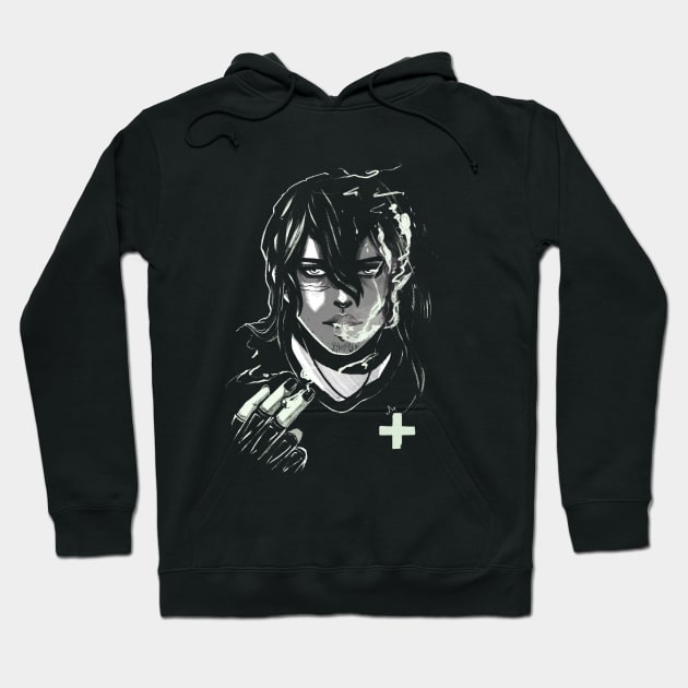Eraserhead clearance hoodie bnha